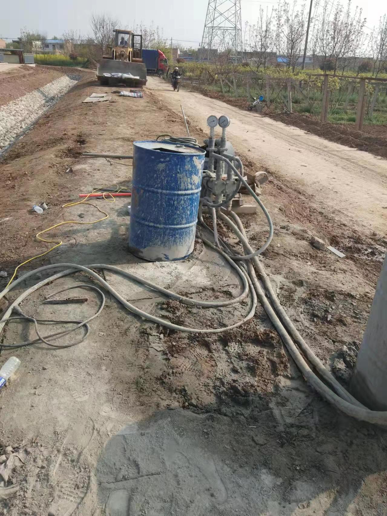 北大镇顶管注浆